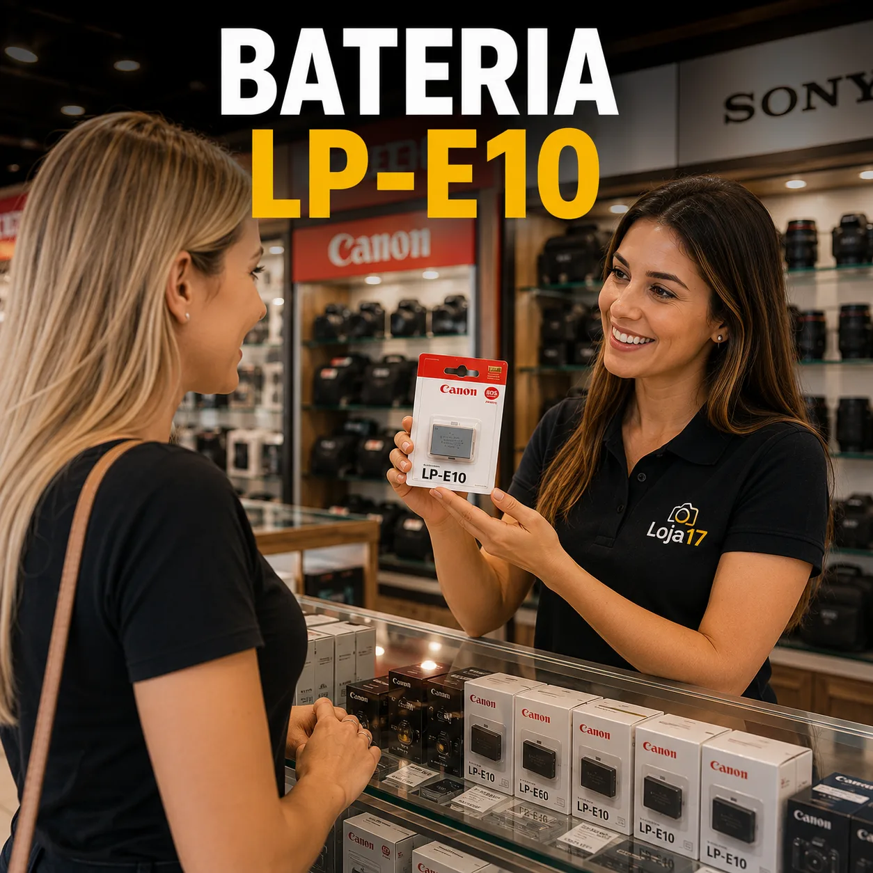 Bateria Compativel Canon LP-E10 7,2v
