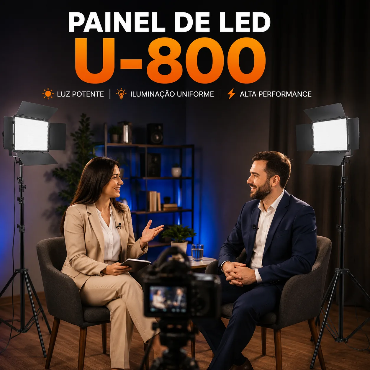 Painel de Led 800 Led U-800